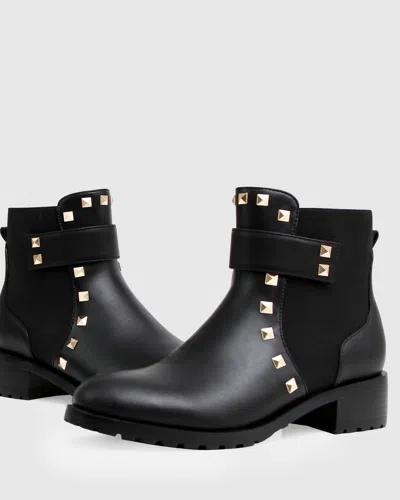 BELLE & BLOOM CITY LIGHTS LEATHER ANKLE BOOT