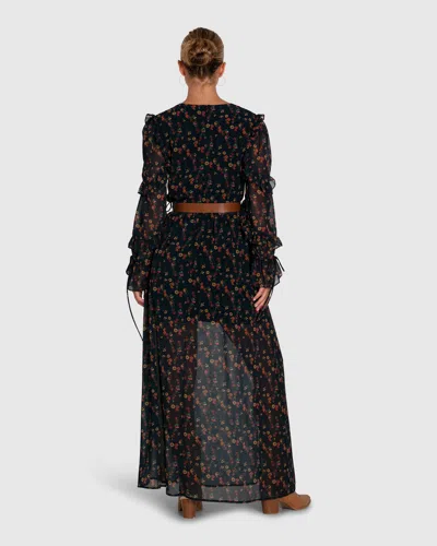 BELLE & BLOOM COME AS YOU ARE FLORAL MAXI DRESS