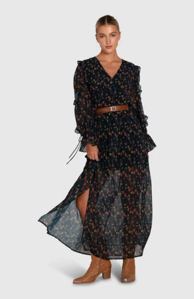 BELLE & BLOOM BELLE & BLOOM COME AS YOU ARE FLORAL MAXI DRESS