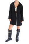 Belle & Bloom Come On Over Wool Blend Coat In Black