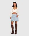 Belle & Bloom Dance In The Flames Skirt In Multi