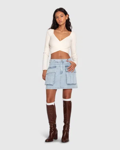 Belle & Bloom Dance In The Flames Skirt In Multi