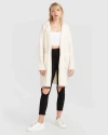 Belle & Bloom Days Go By Sustainable Blazer Cardigan In Cream