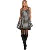 Belle & Bloom Die For You Mini Dress In Black