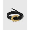 Belle & Bloom Dream On Belt In Black