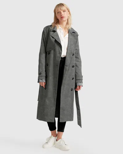 BELLE & BLOOM EMPIRICAL CITY TRENCH COAT