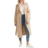 Belle & Bloom Empirical Trench Coat In Camel
