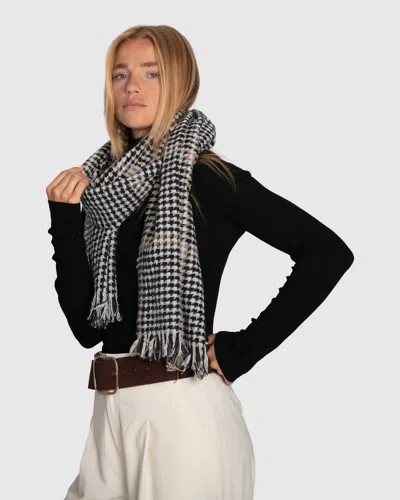 Belle & Bloom Espresso Scarf In Black
