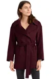 Belle & Bloom Eternal Flame Short Robe Coat In White