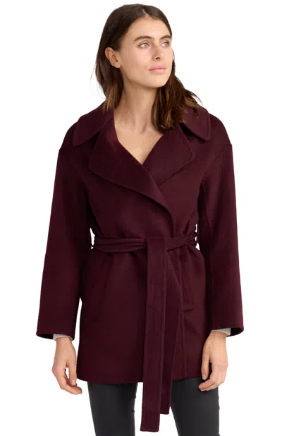 Belle & Bloom Eternal Flame Short Robe Coat In White