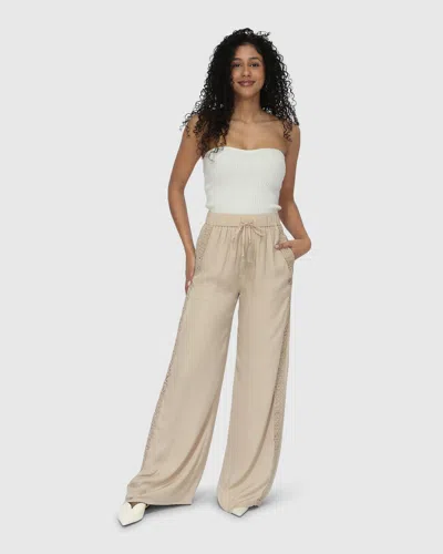 Belle & Bloom Everywhere All At Once Wide Leg Pant In Multi