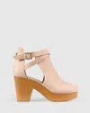 Belle & Bloom Fearless Clog Ankle Boot - Blush In Gold