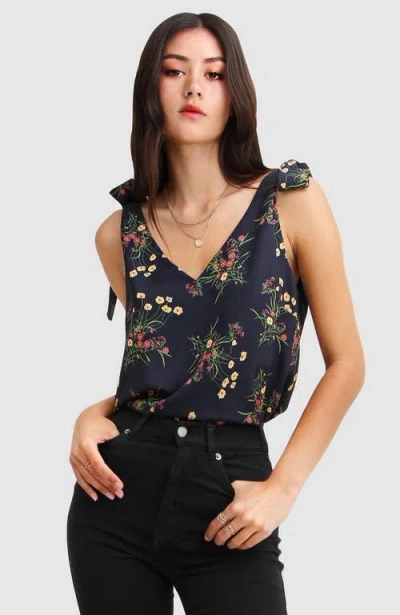 BELLE & BLOOM BELLE & BLOOM FEEL FOR YOU V-NECK TOP