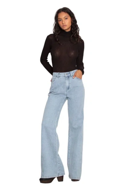 Belle & Bloom Firecracker Flare Jeans In Black