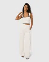 Belle & Bloom Forevermore Knitted Top In White