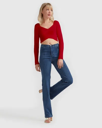 BELLE & BLOOM FORGET ME NOT KNIT CROP