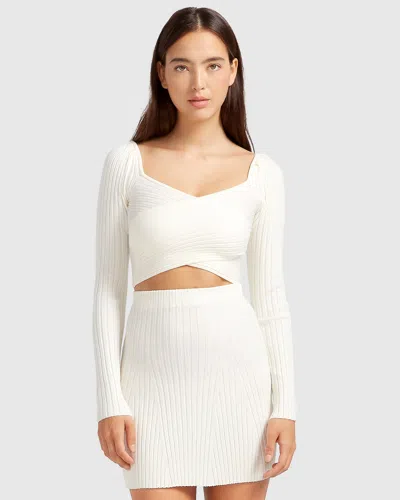 BELLE & BLOOM FORGET ME NOT KNIT CROP