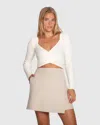 Belle & Bloom Free Bird Wool Blend Wrap Skirt