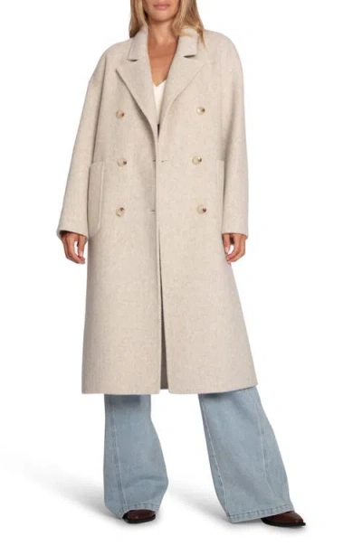 BELLE & BLOOM BELLE & BLOOM FREE LOVE DOUBLE BREASTED MAXI COAT