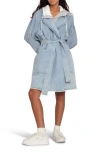 Belle & Bloom Fresh Boyfriend Denim Jacket In Stonewash