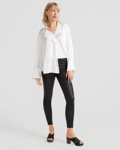 Belle & Bloom Gemini Waterfall Shirt In White