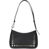 Belle & Bloom Girls Like Us Studded Leather Shoulder Bag In Black