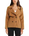 Belle & Bloom I'm Yours Double Breasted Wool Blend Coat