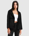 BELLE & BLOOM I'M YOURS WOOL BLEND PEACOAT
