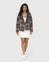 Belle & Bloom I'm Yours Wool Blend Peacoat In Pink