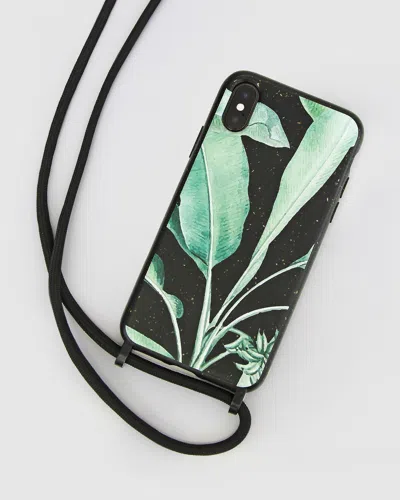 Belle & Bloom Into The Jungle Phone Case In Black