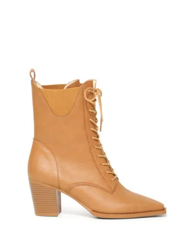 Belle & Bloom Jumping Ship Laced Boot In Brown