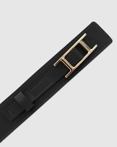 Belle & Bloom Just A Crush Belt In Black