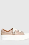 Belle & Bloom Just A Dream Croc Leather Sneaker - Blush