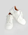 Belle & Bloom Just A Dream Croc Leather Sneaker In White