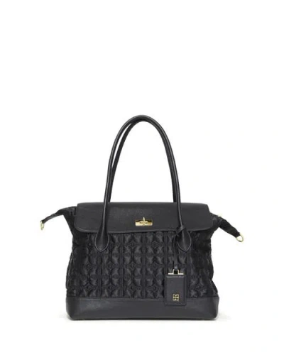 Belle & Bloom Just Add Sugar Quilted Bag In Black