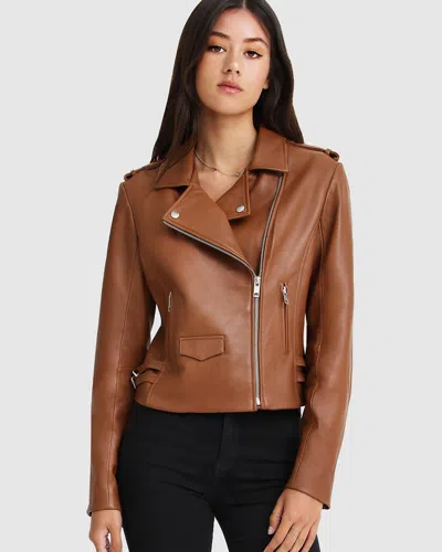 BELLE & BLOOM JUST FRIENDS LEATHER JACKET
