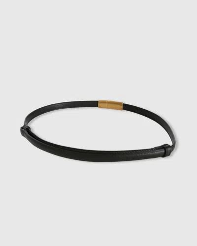 Belle & Bloom Lady Lux Magnetic Belt In Black