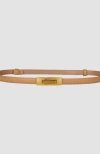 Belle & Bloom Lady Lux Magnetic Belt In Camel