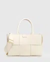 Belle & Bloom Long Way Home Woven Tote In White