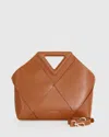 Belle & Bloom Love Locked Handbag In Brown