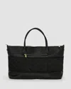 Belle & Bloom Meet Me In Paris Weekender Bag In Black