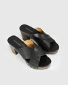 Belle & Bloom Midtown Clog Mule In Black