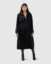 Belle & Bloom Million Reasons Belted Coat In Black