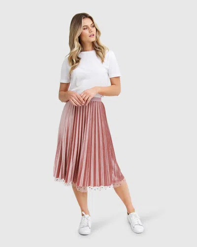 BELLE & BLOOM MIXED FEELING REVERSIBLE SKIRT