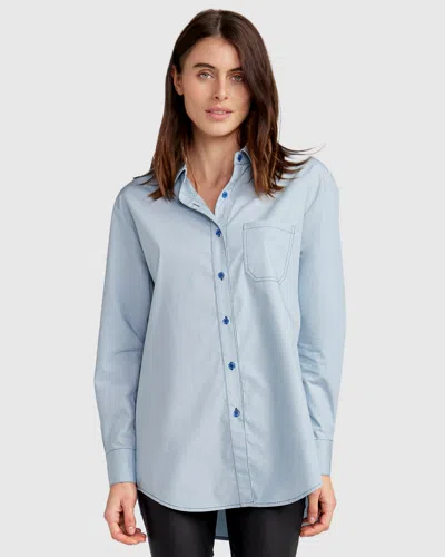 Belle & Bloom My Girl Oversized Shirt In Multi