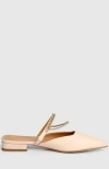 Belle & Bloom On The Go Leather Flat - Sand In Beige