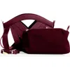 Belle & Bloom One More Night Crossbody Bag In Burgundy