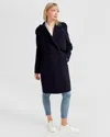 Belle & Bloom Palm City Wool Blend Coat In Blue