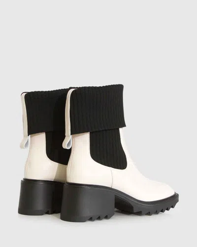 Belle & Bloom Perfect Illusion Knit Boot In Multi