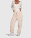 Belle & Bloom Perfect Match Cargo Trackpants In Gold